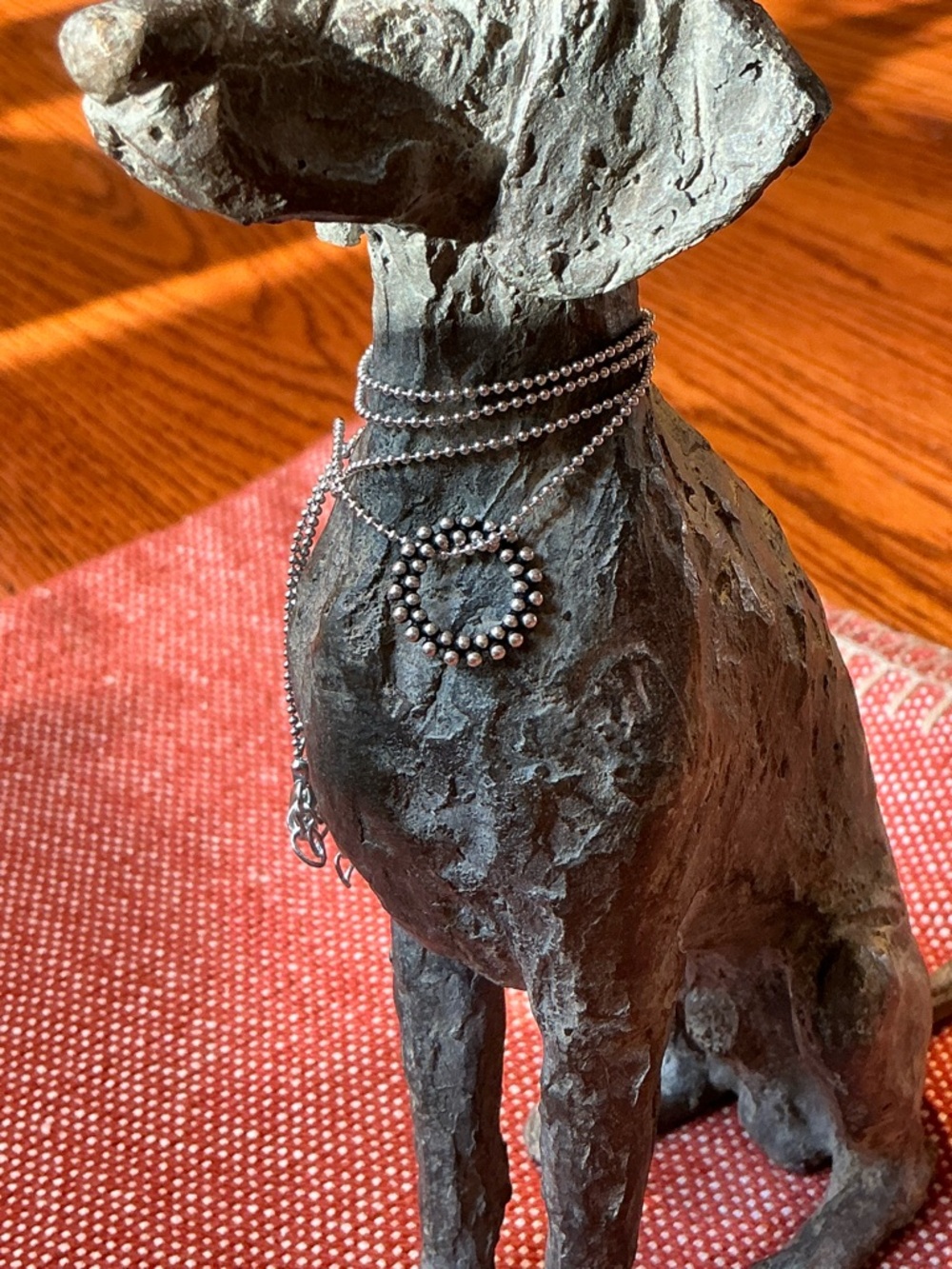 Petite Silver Bubbles Pendant with Chain